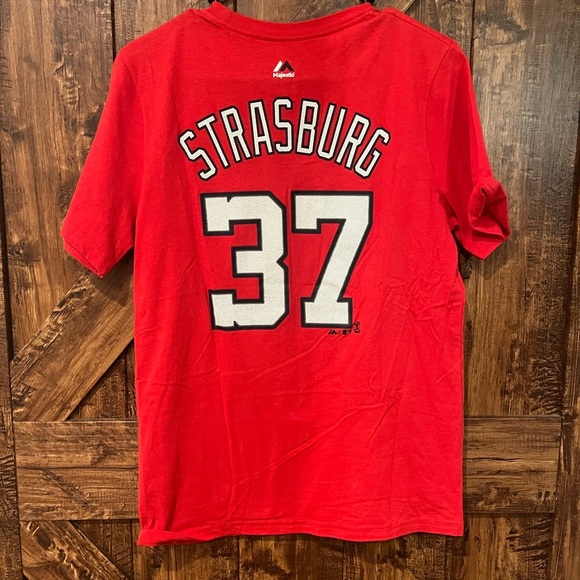 Majestic unisex Washington nationals short sleeve tshirt size large - Picture 4 of 6